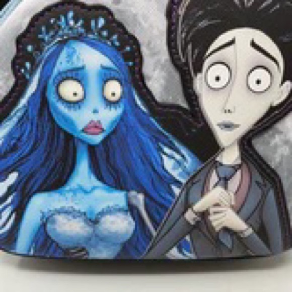 LOUNGEFLY 2022 SUMMER CONVENTION CORPSE BRIDE EMILY AND VICTOR MINI - Picture 13 of 14